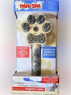 Paw Spa PetJet Model 70162 Pet Washing Nozzle NIB
